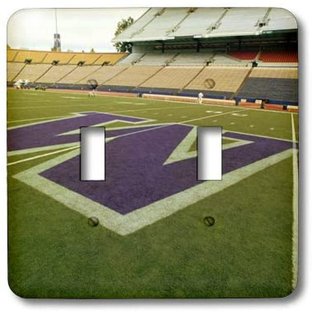 3dRose lsp_96488_2 Husky Stadium University of Washington Us48 Mcu0093 Mel Curtis Double Toggle Switch 3dRose lsp_96488_2 Husky Stadium University of Washington Us48 Mcu0093 Mel Curtis Double Toggle Switch